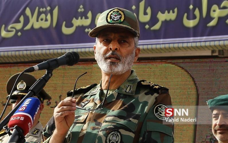 تشکر فرمانده کل ارتش از سران قوا و مسئولان کشوری و لشکری تشکر فرمانده کل ارتش از سران قوا و مسئولان کشوری و لشکری و ملت شریف ایران