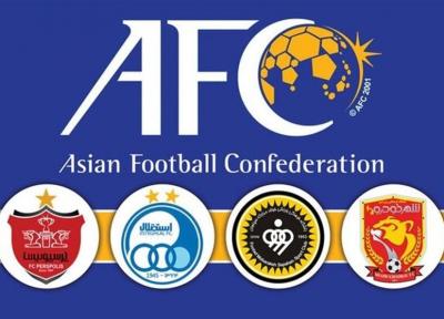 نظرسنجی سایت AFC درباره تیم های صعودکننده لیگ قهرمانان آسیا