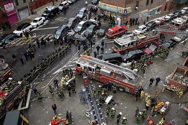 آتش سوزی بزرگ نیویورک؛ حداقل 9 کودک قربانی شدند