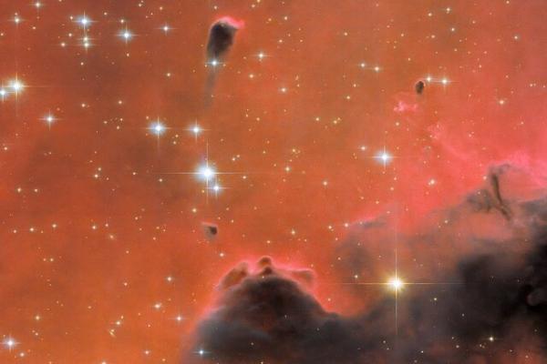 نمایی شگفت انگیز از سحابی روح از نگاه تلسکوپ فضایی هابل ، عکس