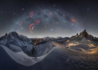 گزارش تصویری، بهترین تصاویر 2024 از کهکشان راه شیری